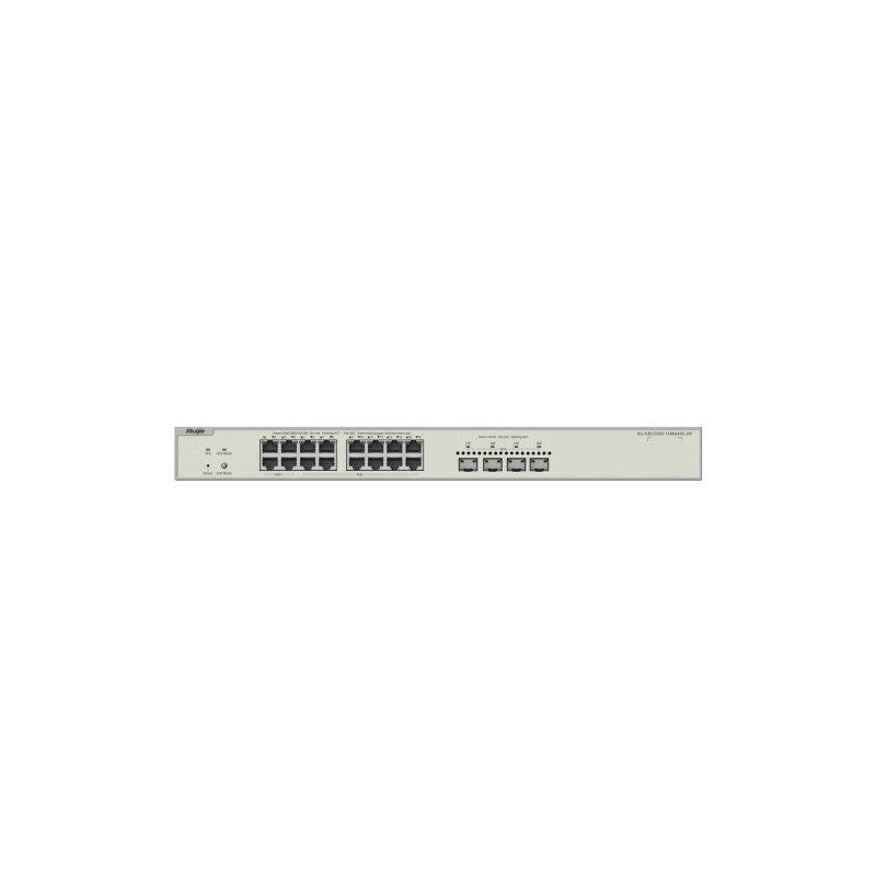 Ruijie Reyee Rg-nbs3300-16mg4xs-hp 20-port Multi-gigabit Layer 2 Managed POE Switch With 4 Poe++ Ports, 12 Poe+ Ports, 4 X 10g Sfp+ Uplinks