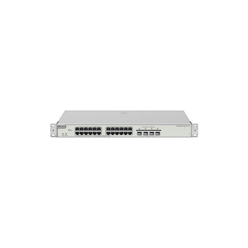 Ruijie Reyee Rg-nbs3200-24gt4xs-p-v2 28-port Gigabit Layer 2+ Cloud Managed POE Switch With 24 Poe+ Ports, 4 X 10g Sfp+ Uplinks, 370w POE Budget