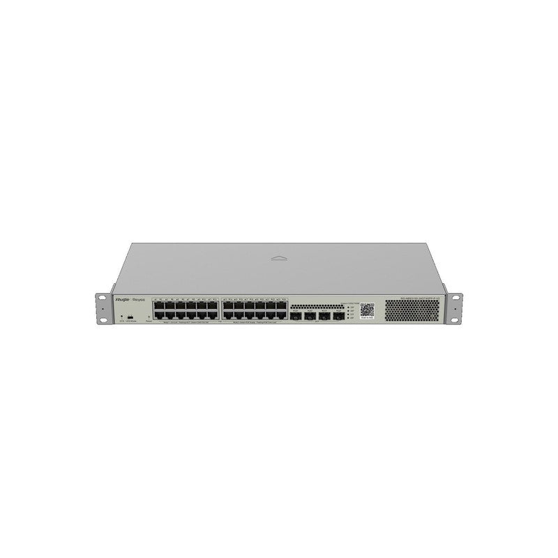 Ruijie Reyee Rg-nbs3100-24gt4sfp-p-v2 28-port Gigabit Layer 2 Cloud Managed POE Switch With 24 Poe+ Ports, 4 Sfp Uplinks, 370w POE Budget