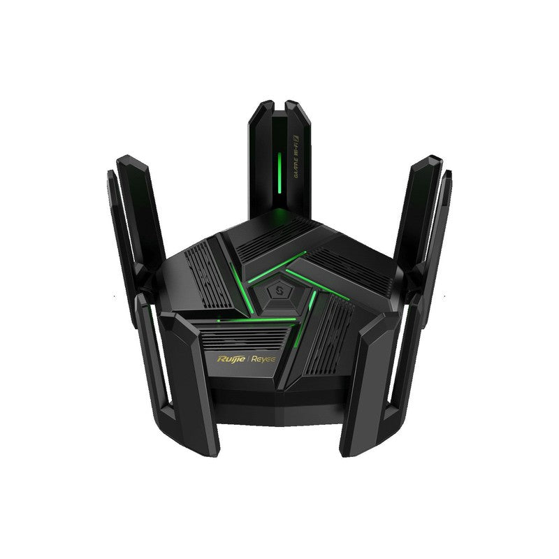 Ruijie Reyee Rg-ew7200be Pro 7200m Dual-band Wi-fi 7 Gaming Router With 5 X 2.5g Ports, 9 External Antennas, Reyee Mesh Management