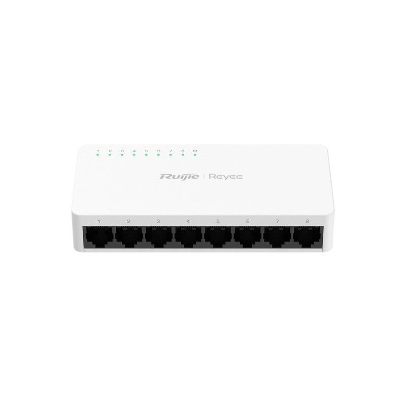 Ruijie Reyee Rg-es08f 8-port 10/100mbps Unmanaged Non-poe Switch With Plug & Play, Fast Ethernet, Energy Saving