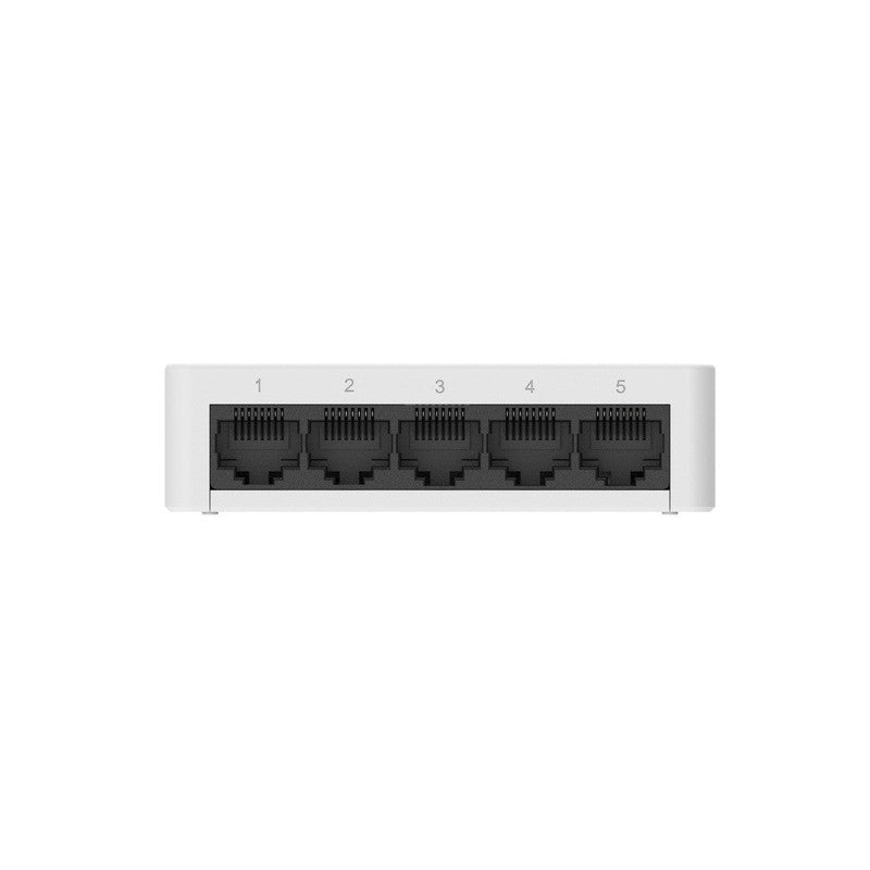 Ruijie Reyee Rg-es05f 5-port 10/100mbps Unmanaged Non-poe Switch With Plug & Play, Fast Ethernet, Energy Saving