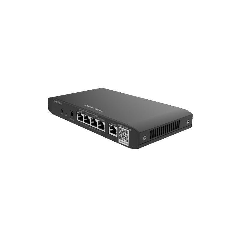 Ruijie Reyee Rg-eg105g-p-v3 5-port Gigabit Cloud Managed POE Router With 4 Poe+ Ports, 100 Users, 600mbps Throughput