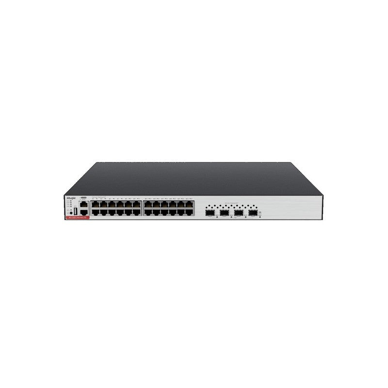 Ruijie Reyee Ruijie Rg-cs83-24gt4xs-pd 24-port Gigabit Layer 3 Managed Poe+ Switch With 4 X 10ge Sfp+ Uplinks