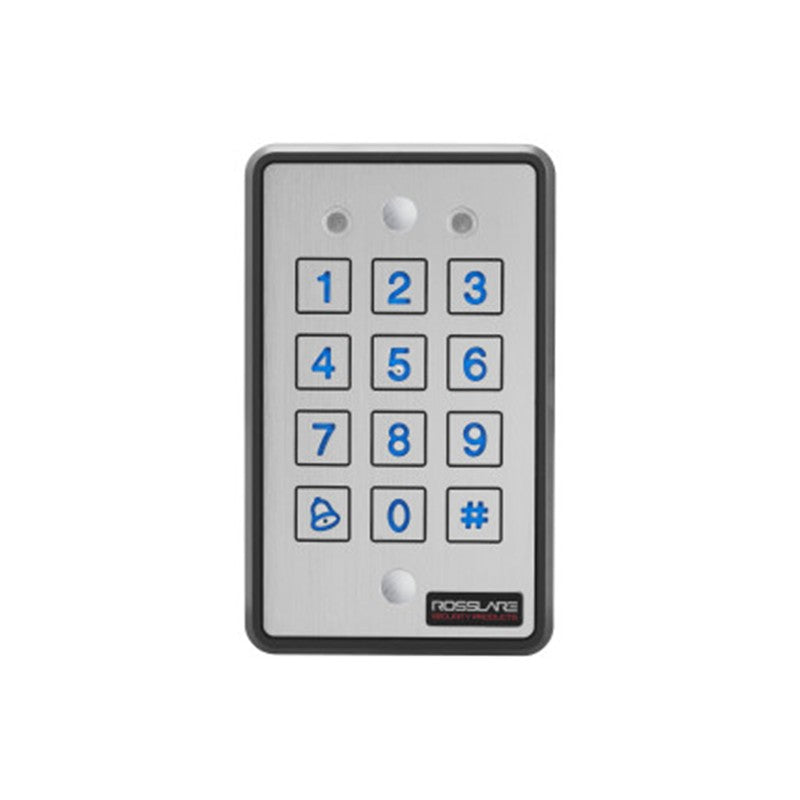 Rosslare Ayc-t65n Prox Pin Keypad Reader 3x4 Backlit Piezo Wiegand Clock & Data Ip68 Natural