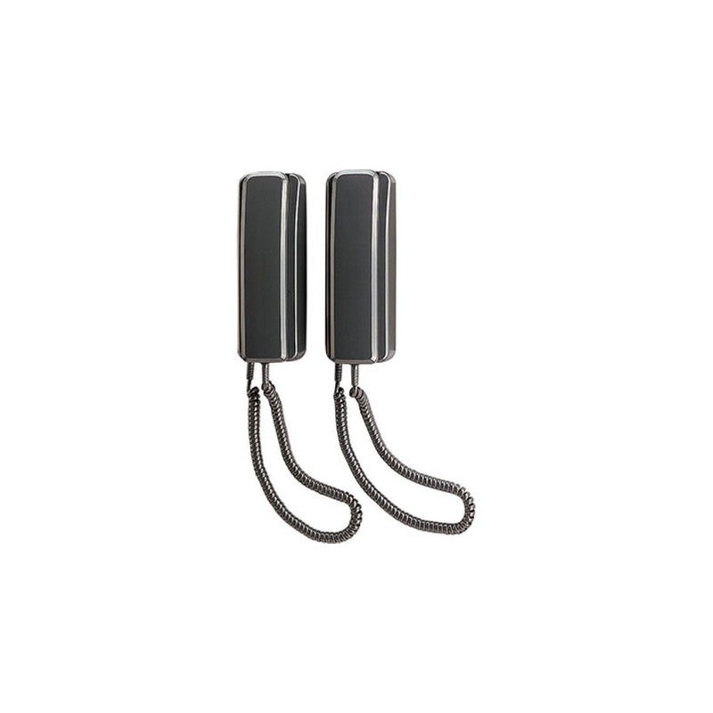 Aiphone At-406b/a Aud Int Kit 1x At-206 1x At-306 6vdc/4x Aa Gry 210hx80wx52d (mm)