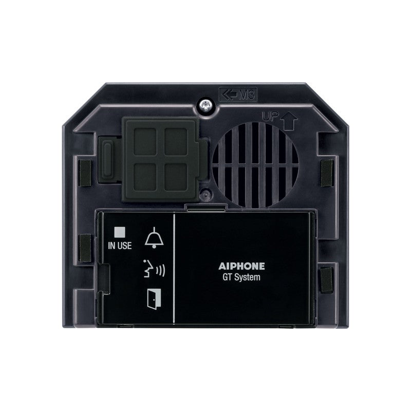 Gt Series 2-wire Intercom Modular Audio Module Black Apartment Plastic Lock Output(dry Contact) Sub Door Station Power By Bus Controller
