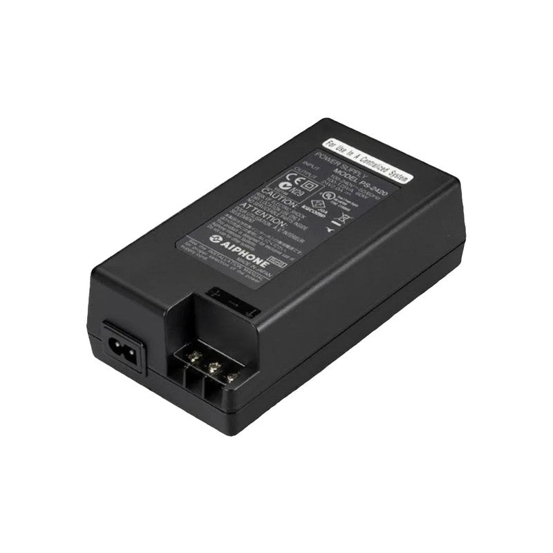 24vdc Power Supply 2a 1.2a 1x Output Term Strip Output Desktop/ Wall Mounted Single Phase Black