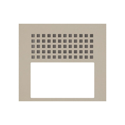 Aiphone Gt-dbp Gt Series Audio Panel Cover Pale Beige Mica Metallic 94.9hx109.7wx7.9d (mm)