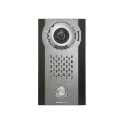 Ix Series IP Intercom 1 Button Audio/video Door Station Silver Commercial Mechanical Button 1.23mp Metal Ip54 Ik08 H.264 Lock Output(dry Contact) Alarm Input Sub Door Station Up To 32gb Micro SD Card 24vdc/48v POE Switch