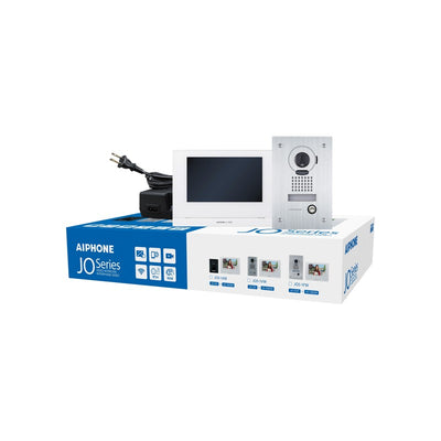 Aiphone Jos-1fw IP Video Intercom Kit 7 Inch Wifi Touchscreen Monitor Jo-dvf Flush Door Station Ip54 Ik07 18vdc White