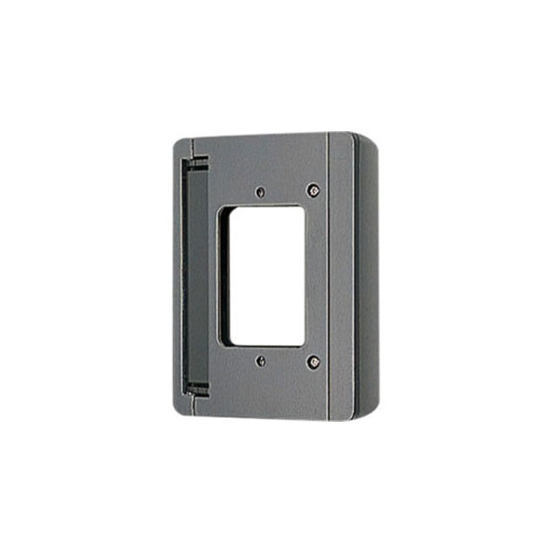 Aiphone Kaw-d 30 Degree Angle Box Video Door Station Single Gang For Ka-da Ka-dar My-ca My-ds Mk-ds Charcoal Gray
