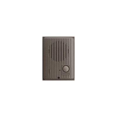 If Series 2-wire Intercom 1 Button Audio Door Station Brown Residential/commercial Mechanical Button Plastic Power By Monitor Bus