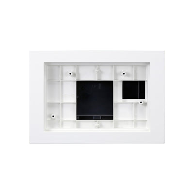 Aiphone Ixg-fmk-2c7 Ixg Series Flush Mount Kit Includes Frame 199hx290wx30d & Back Box 169hx265wx40d (mm) Suits Ixg-2c7 Ixg-2c7-l White/black