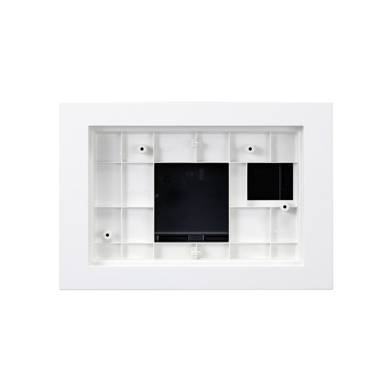Aiphone Ixg-fmk-2c7 Ixg Series Flush Mount Kit Includes Frame 199hx290wx30d & Back Box 169hx265wx40d (mm) Suits Ixg-2c7 Ixg-2c7-l White/black