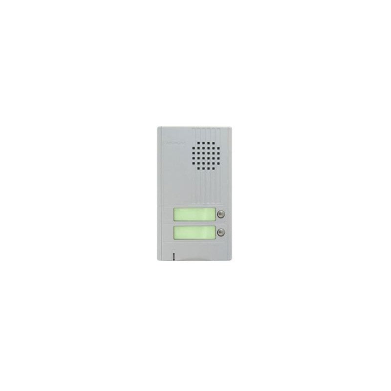 Da/ Db Series 2-wire Intercom 2 Button Audio Door Station Silver Apartment/residential/commercial Mechanical Button Metal Lock Output(dry Contact) 15vac