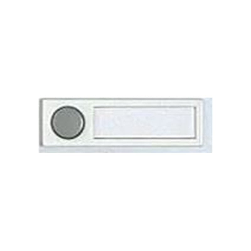 Aiphone Vc Series Replacement Single Button Cover Plastic Compatible With Vcm & Vch Call Buttons Beige