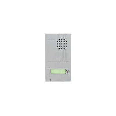 Da/ Db Series 2-wire Intercom 1 Button Audio Door Station Silver Residential/commercial Mechanical Button Metal Lock Output(dry Contact) Power By Monitor Bus