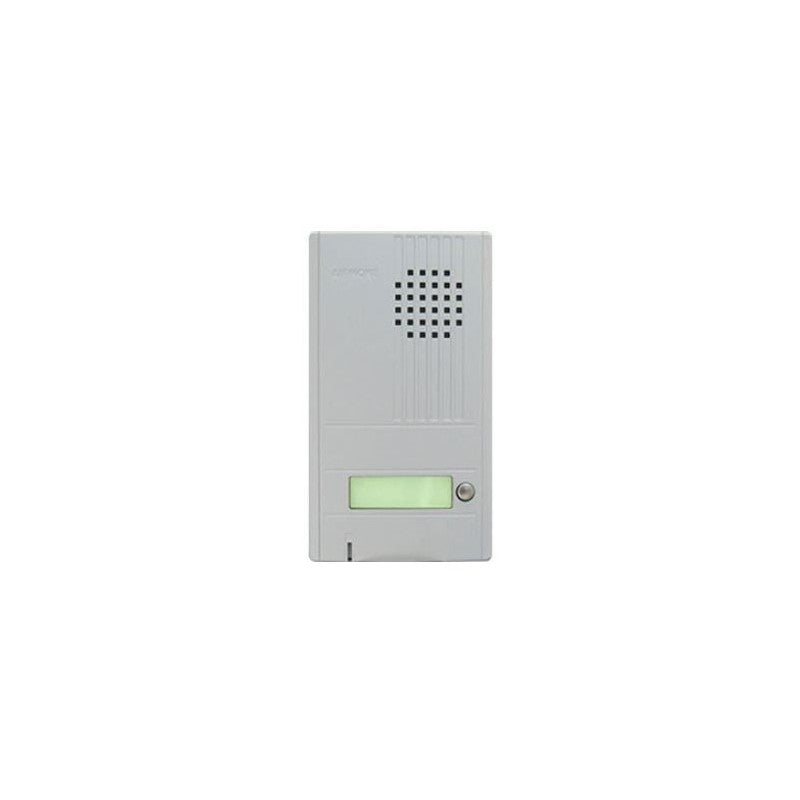 Da/ Db Series 2-wire Intercom 1 Button Audio Door Station Silver Residential/commercial Mechanical Button Metal Lock Output(dry Contact) Power By Monitor Bus