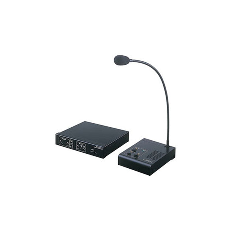 Aiphone Imu-100 Security Window Intercom Kit Mu-100 Main Unit Ou-100 Operation Unit 24vdc Black