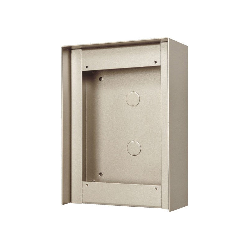 Aiphone Gt-102hb Gt Series 2-module Surface Mount Box Rainhood Metal 243hx155wx68d (mm) Requires 1x Gf-2f