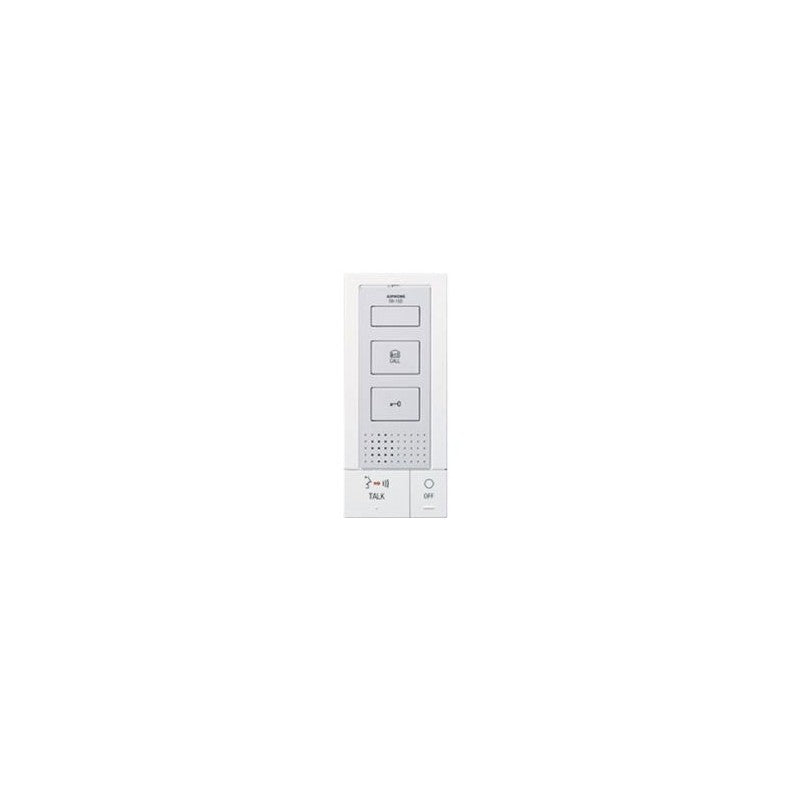 Da/ Db Series Multi Wire Intercom Hands-free Audio Only Unit White Apartment/residential/commercial Mechanical Button Metal 15vac