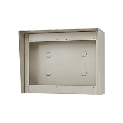 Aiphone Gt-202hb Gt Series 4 Module Surface Mount Box With Rainhood Metal 243hx290wx68d (mm) Requires 2x Gf-2f