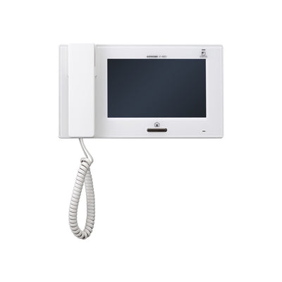 Jp Series Multi Wire Intercom Monitor White Residential/commercial 7 Inch Display Touchscreen Plastic Lock Output(dry Contact) Sub Door Station 24vdc