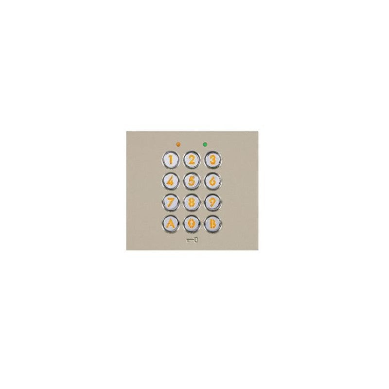 Gt Series Modular Keypad Module Gold Apartment Mechanical Button Plastic Lock Output(dry Contact) Rex Input Power By Bus Controller