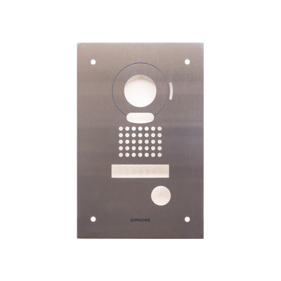 Aiphone Jo-dvf Replacement Fascia Ip54 Ik07 Stainless Steel Silver 135wx209hx5.5d (mm)
