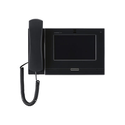 Aiphone Ix-mv7-hb Ix Series IP Video Intercom Master Station 7 Inch Touchscreen Handset H264 POE Upto 128gb Microsd Black