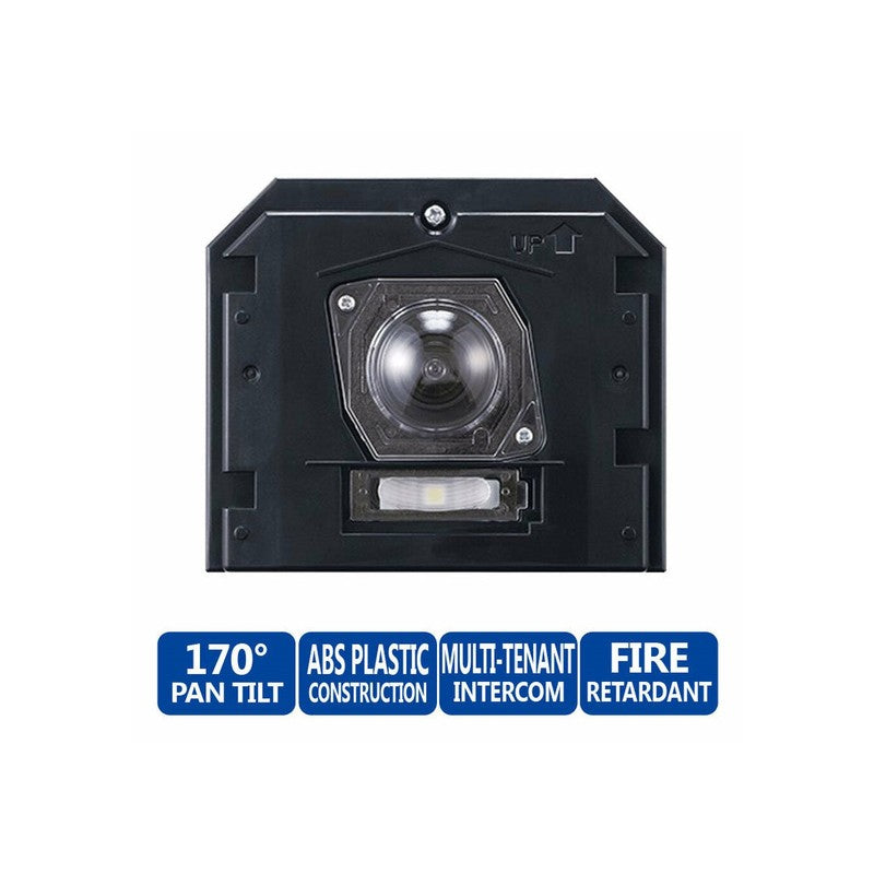 Gt Series 2-wire Intercom Camera Module Black Apartment Plastic Power By Bus Controller