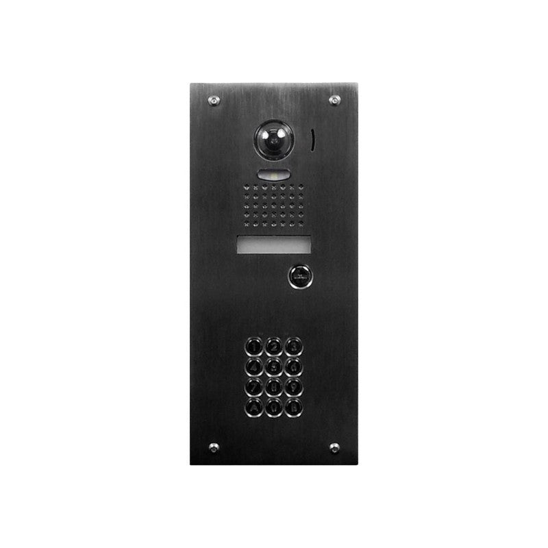 Aiphone Jkacssfp Jk/jo/jp Series Video Door Station & Keypad Flush Mount Cover Plate Stainless Steel