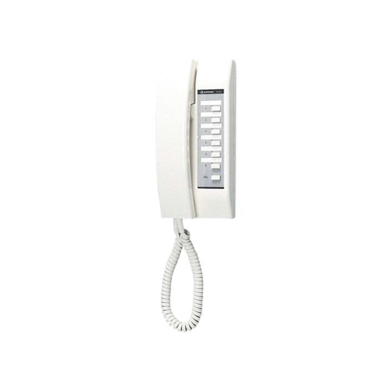 Td Series Multi Wire Intercom Handset White Commercial Mechanical Button Plastic Sub Door Station Power By Monitor Bus