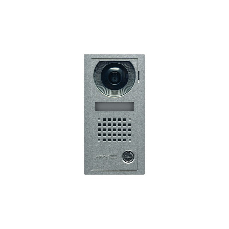 Ax Series Multi Wire Intercom 1 Button Audio/video Door Station Silver Commercial Mechanical Button Metal Ip43 Power By Bus Controller