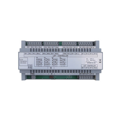 Gt Series 2-wire Intercom Lift Controler Grey Apartment Plastic 20 Relay Output(dry) Sub Door Station Power By Bus Controller