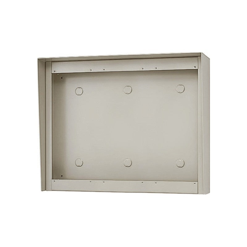 Aiphone Gt-303hb Gt Series 9-module (3w X 3h) Surface Mount Box With Rainhood Metal 338hx425wx68d (mm) Requires 3x Gf-3f