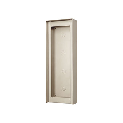 Aiphone Gt-104hb Gt Series 4 Module 1wx4h Surface Mount Box Rainhood Metal 443hx155wx68d (mm) Requires 1x Gt-4f