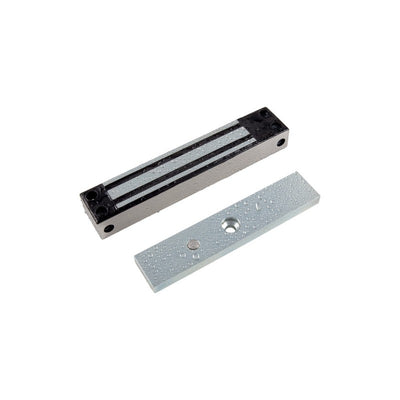 Fsh Fem2700 Series Standard Electric Single Mag Lock Silver Monitored Lock Status Sensor 290kg Fail Safe (ptl) Surface Mount Weather Resistant 2 Hour Fire Rating 12/24vdc