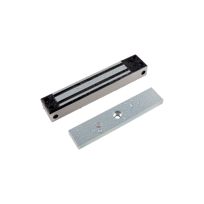 Fsh Fem2700 Series Standard Electric Single Mag Lock Silver Monitored Lock Status Sensor 290kg Fail Safe (ptl) Surface Mount Weather Resistant 2 Hour Fire Rating 12/24vdc