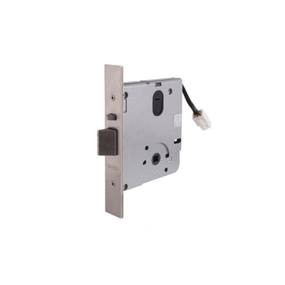 Fsh Standard Electric Mortice Lock 60mm Backset Stainless Steel Monitored Lock Status Sensor Door Status Sensor LED Indicator Key Override Fail Safe/fail Secure(field Changeable) Recessed Mount 4 Hour Fire Rating 12/24vdc