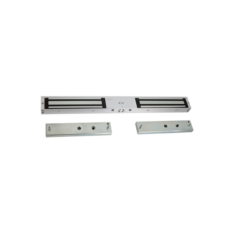 Fsh Fem4300 Series Electric Double Mag Lock Monitored Lock Status Sensor Door Status Sensor LED Indicator 280kg Holding Force Fail Safe (ptl) Surface Mount No Fire Rating 12/24vdc