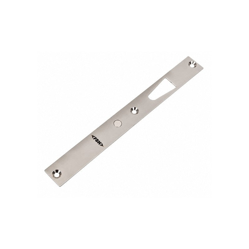 Fsh Ve1260s-st9 Strike Plate 35mm Ve1260 Series 9mm Misalignment Min 40mm Door Thickness Square Edge Silver