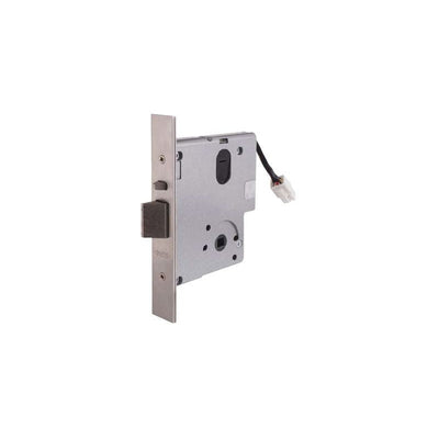Fsh Standard Electric Mortice Lock 60mm Backset Stainless Steel Non Monitored Fail Safe/fail Secure(field Changeable) Recessed Mount 4 Hour Fire Rating 12/24vdc