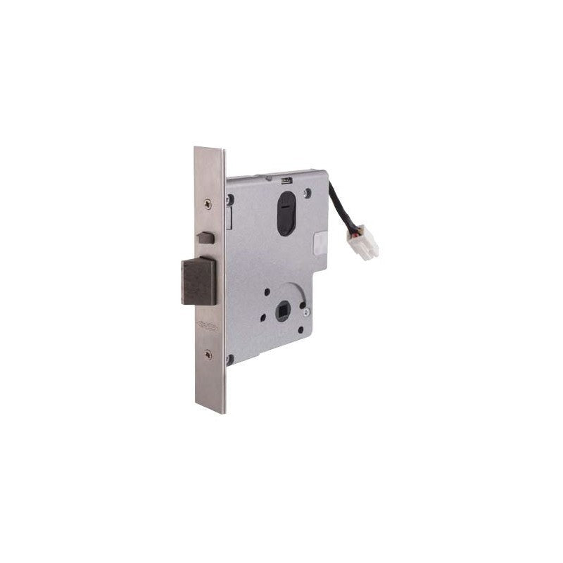 Fsh Standard Electric Mortice Lock 60mm Backset Stainless Steel Non Monitored Fail Safe/fail Secure(field Changeable) Recessed Mount 4 Hour Fire Rating 12/24vdc