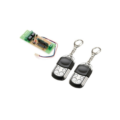 Bosch Wireless 4 Button Key Fob Transmitter 1 X Spdt Output 433mhz Text On Buttons Lock/ Unlock/ 3/ 4/ 5 9-15vdc
