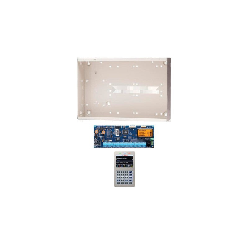 Bosch 6000 Hardwired Alarm Kit Includes 1x Solution 6000 Pcb With Prox Keypad 1x Mw350 Metal Enclosure No Pir