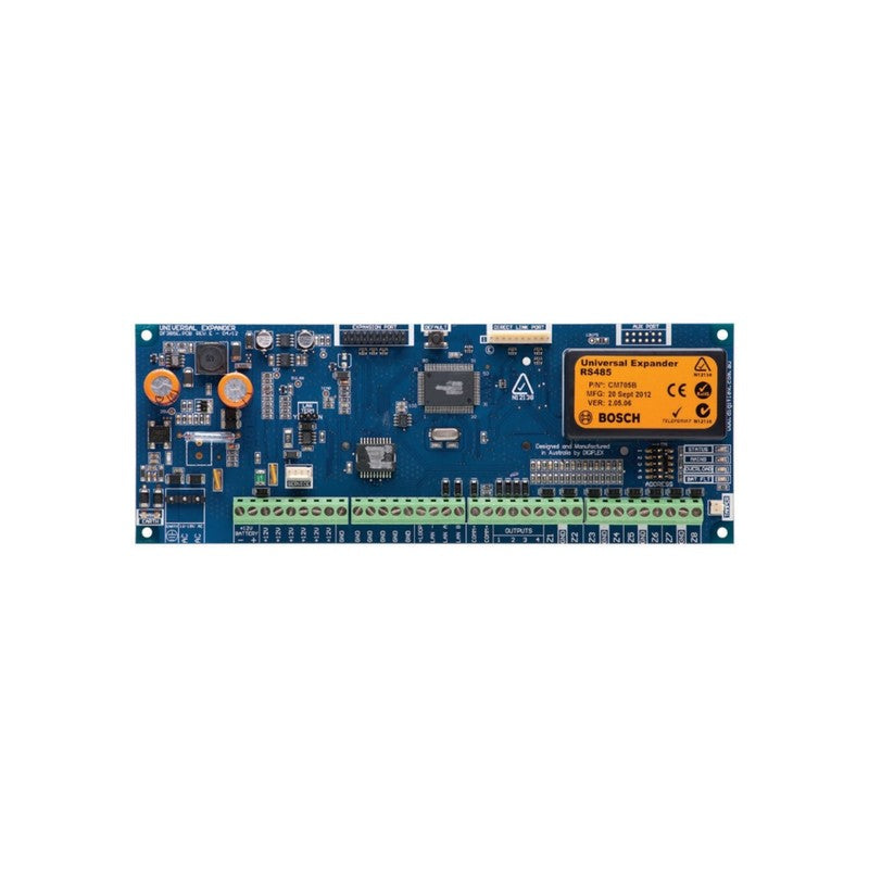 Bosch Solution 6000/ 6000-ip/ 144 Hardwired Zone & Output Expander Module Blue 8 X/16 X Split Zone 4 X Output Pcb Enclosure Mount 135g 16-18vac