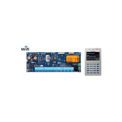 Bosch Cc610gwf-2 Solution 6000 Alarm Panel Kit Cc610pb Pcb + Cp737b Wifi LCD Keypad 144 Zone White