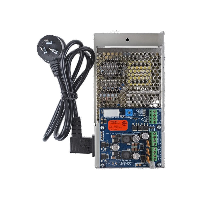 Bosch 13.8vdc 100-240vdc Power Supply & Battery Charger 5a Terminal Connector 2a 2x Output Term Strip Output Wall Mounted With Mains Fail & Low Battery Output Silver Requires Mounted Enclosure 0 0 Suits Solution 6000/ 6000-ip